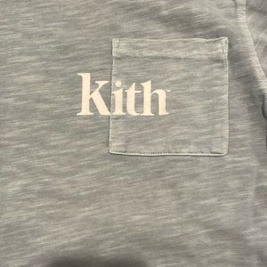 “Kith” Boys blue graphic T-shirt